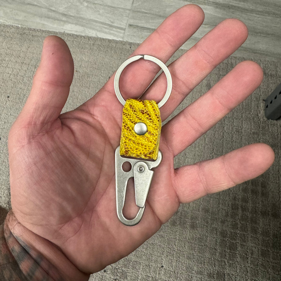 Golden Ostrich Key Fob