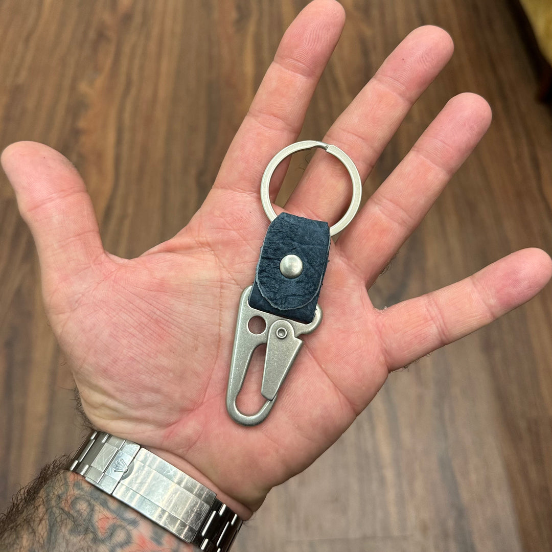 Blue Hippo Key Fob