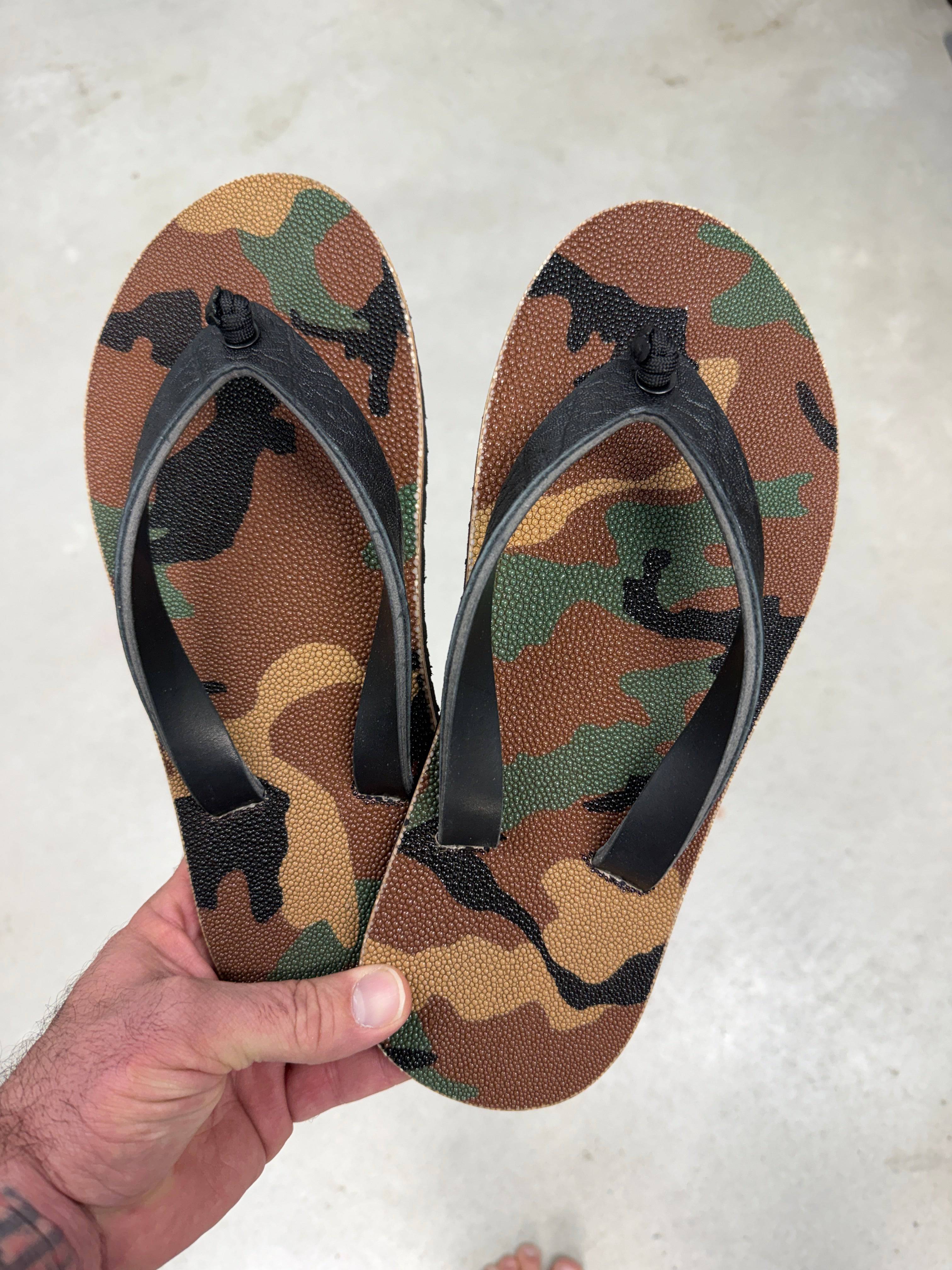 Camo Stingray by Toehold featuring a camo-patterned Stingray design on a durable, stylish accessory or product.