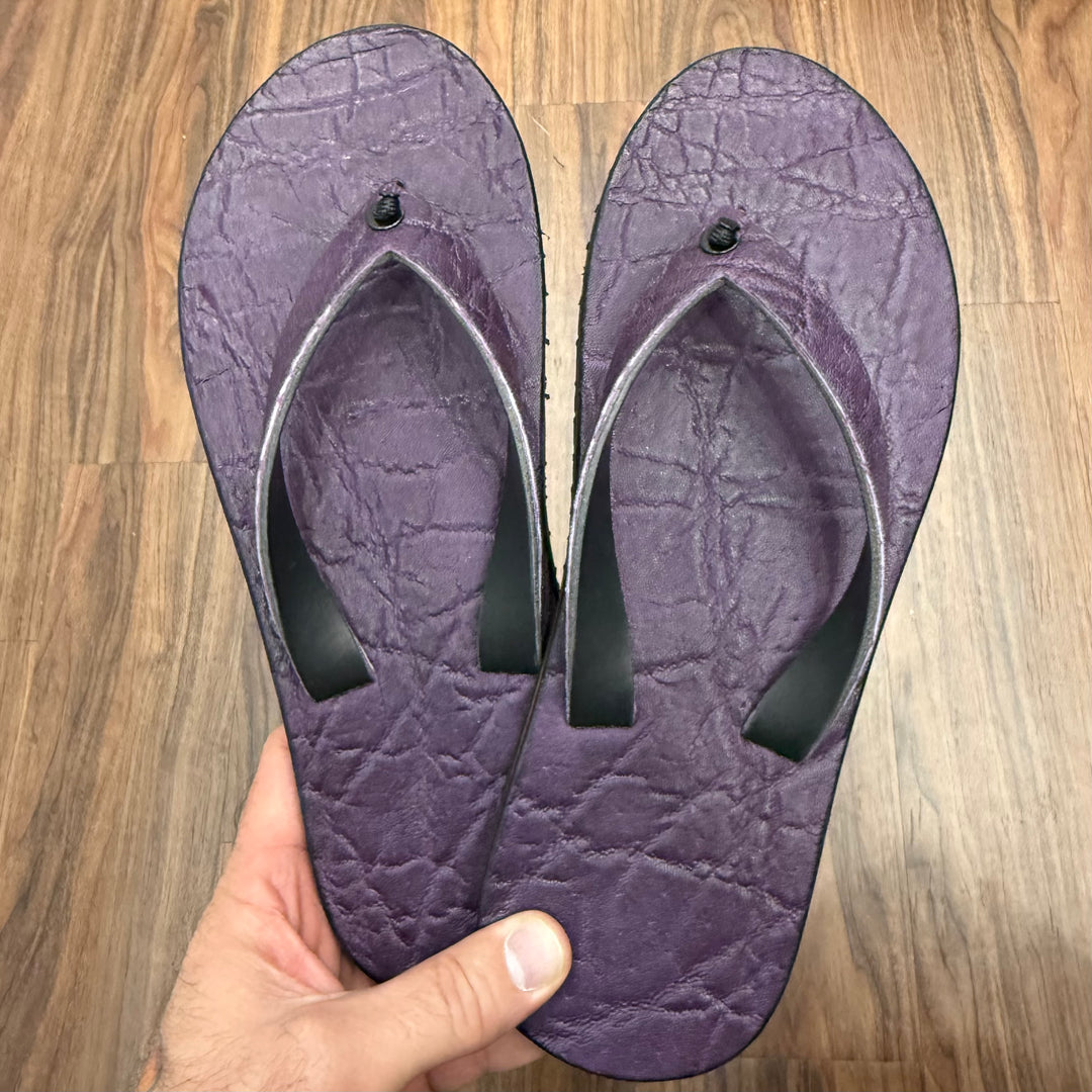 Men's 12 Purple Elephant, Matching Straps