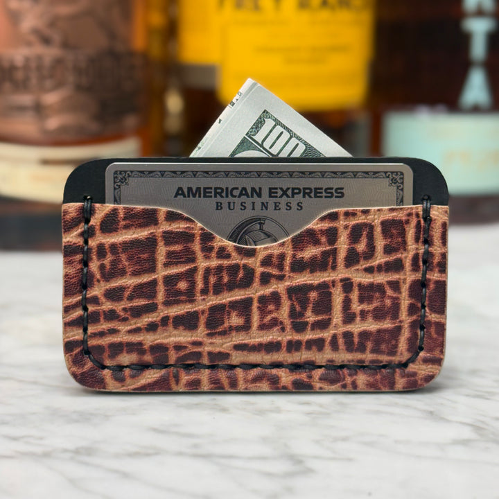 The Red Ghost  Minimalist Wallet