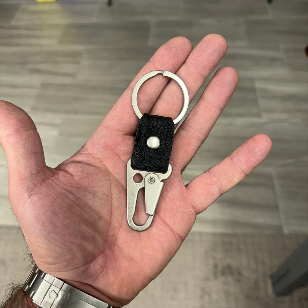 Black Elephant Key Fob