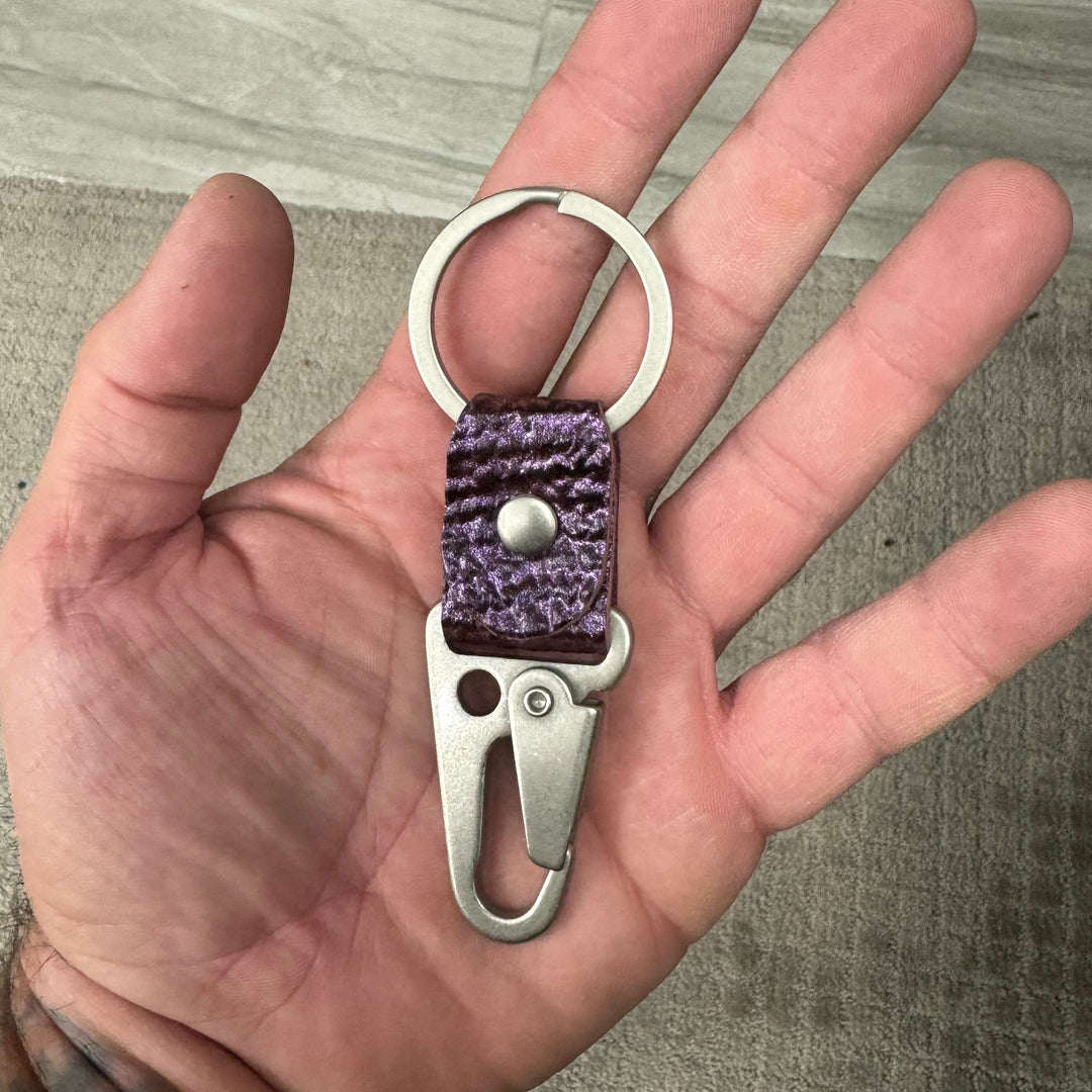 Purple Shadow Shark Key Fob