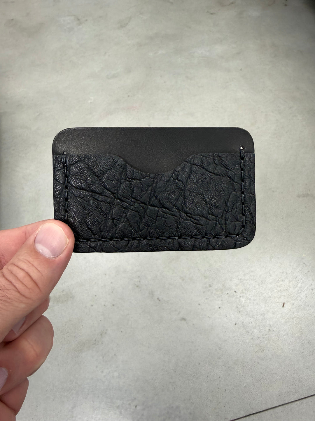 White Crocodile Minimalist Wallet