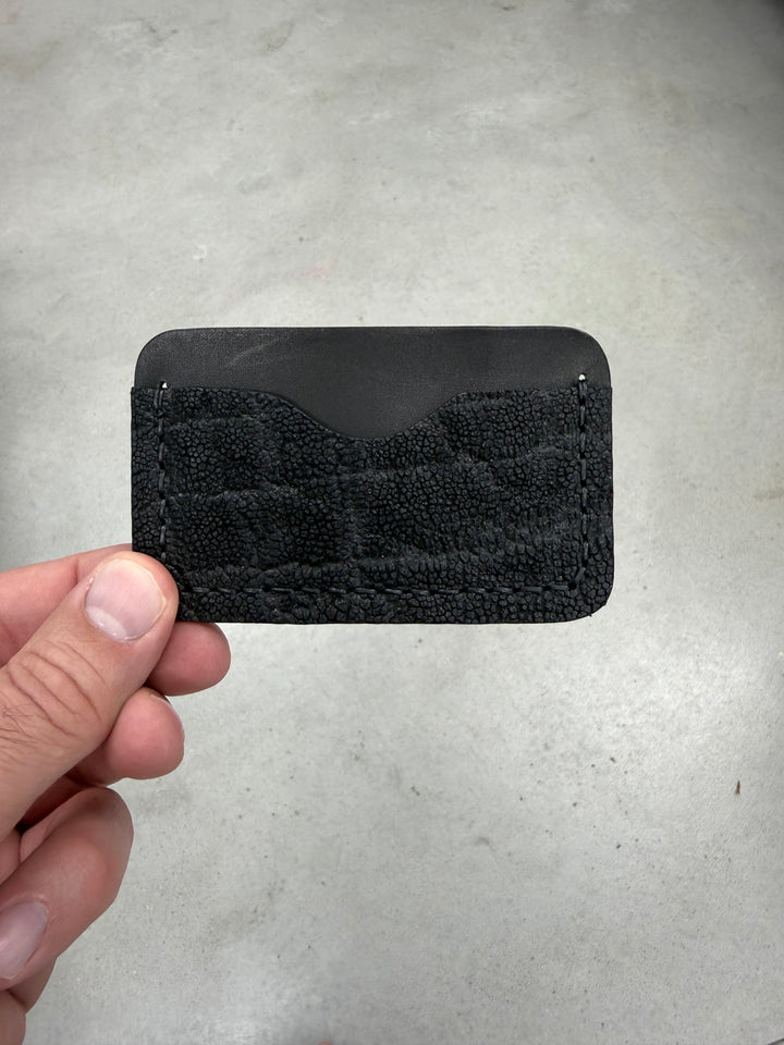Arctic Alligator Minimalist Wallet