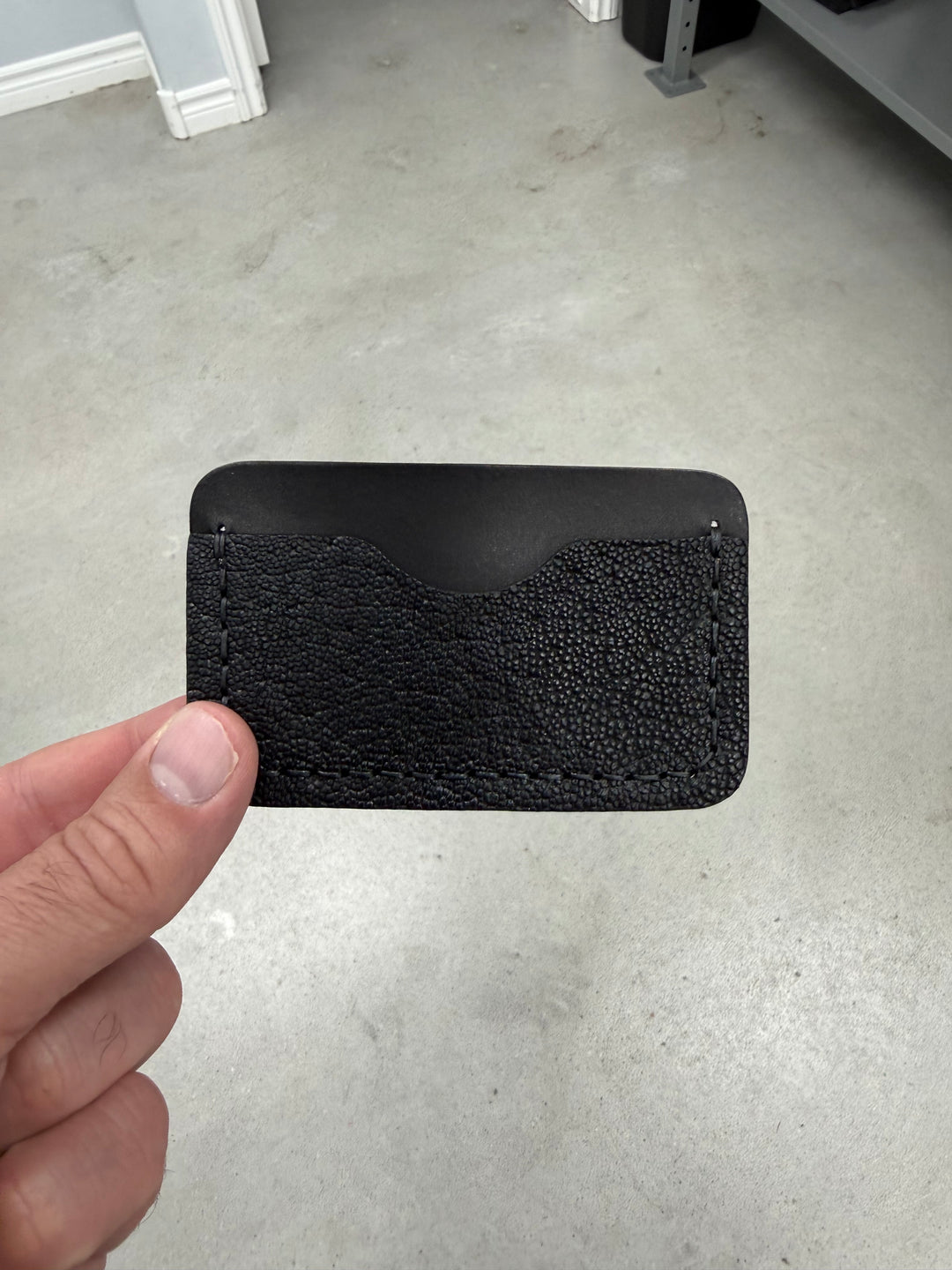 Blood Ostrich  Minimalist Wallet