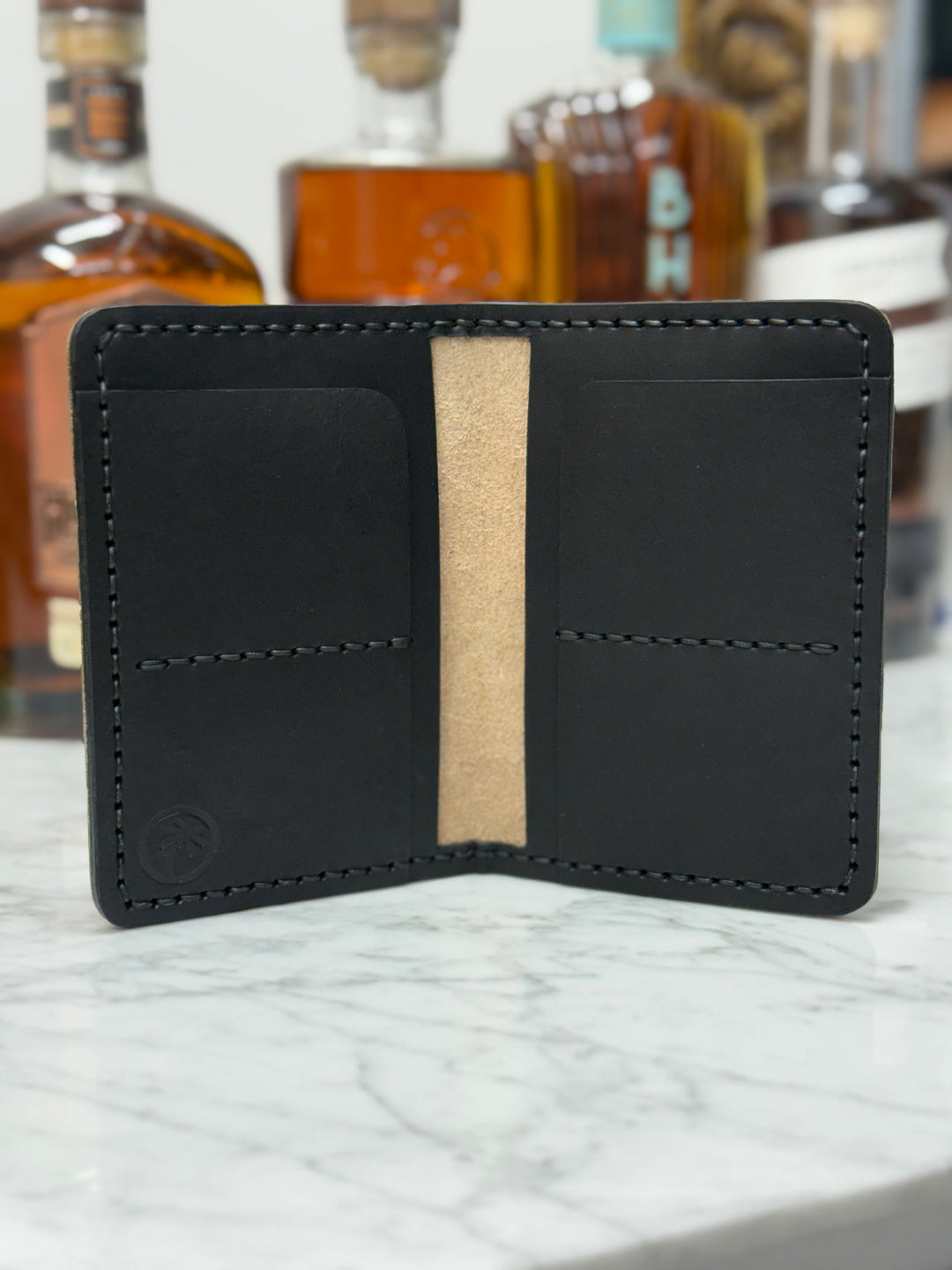 Man Killing Elephant Passport Wallet